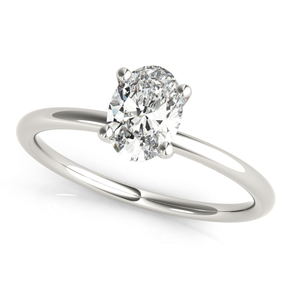 Solitaire Diamond Engagement Ring