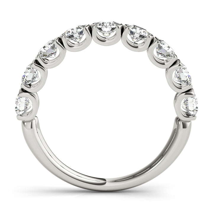 Platinum 0.75 CT Diamond Wedding Ring