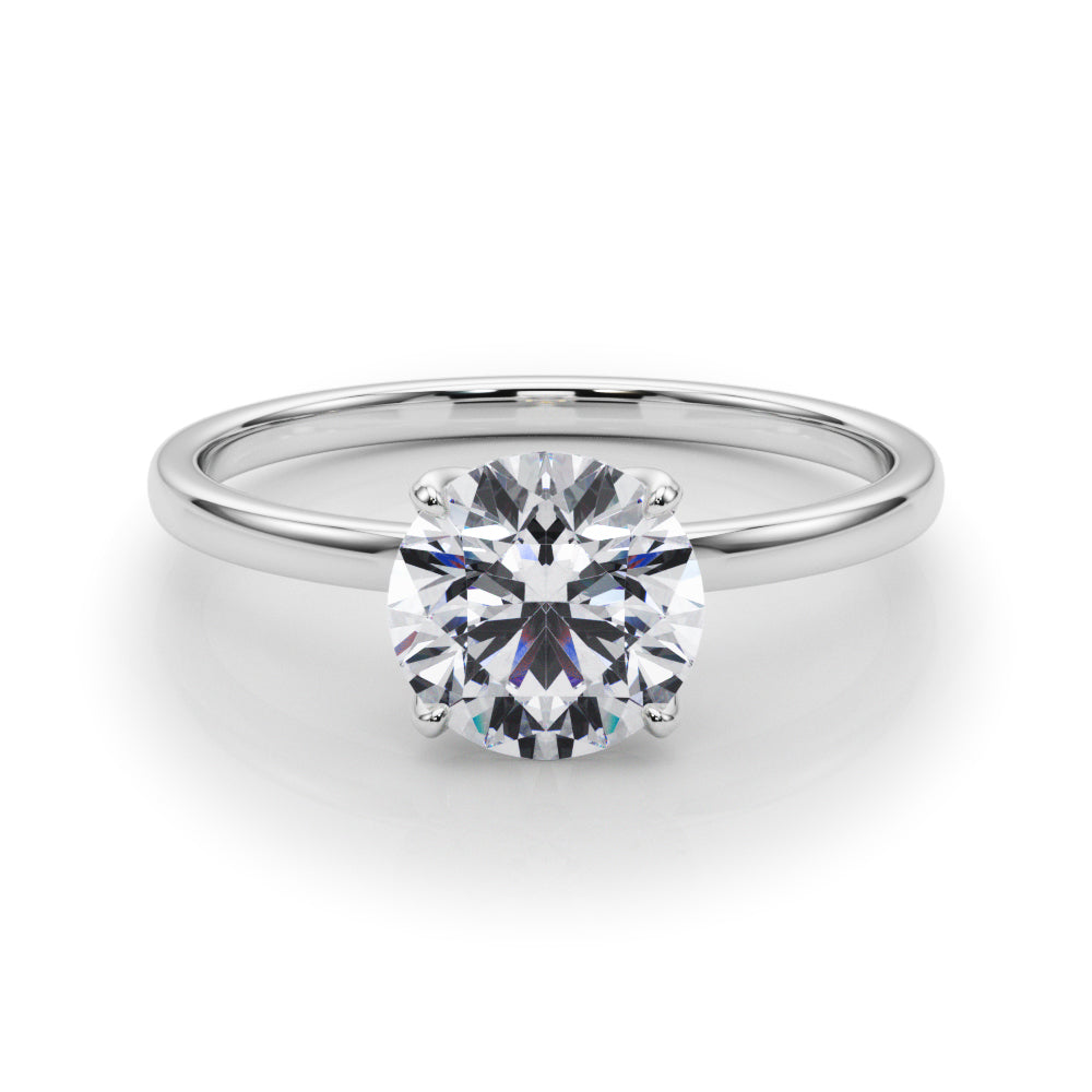 Solitaire Diamond Engagement Ring