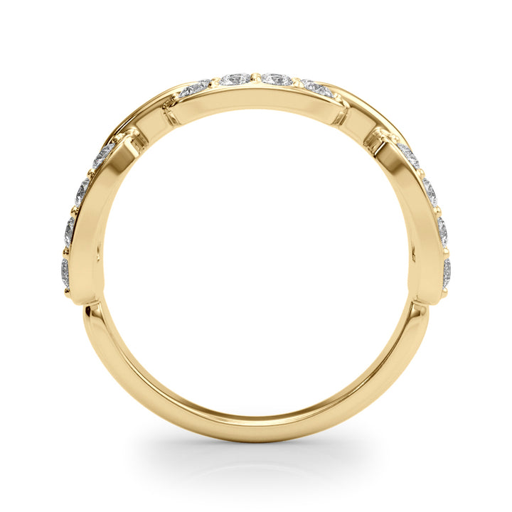 14K Yellow Gold Multi-Diamond Fashion Ring