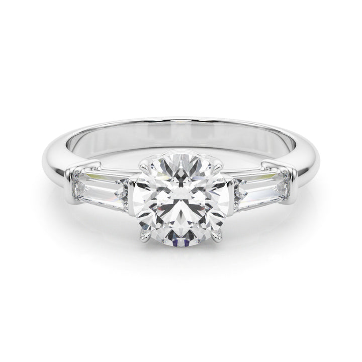 Platinum 1.5 CT Diamond Engagement Ring