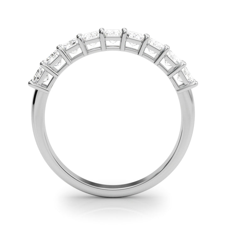 Multi-Diamond Emerald Cut Engagement Ring