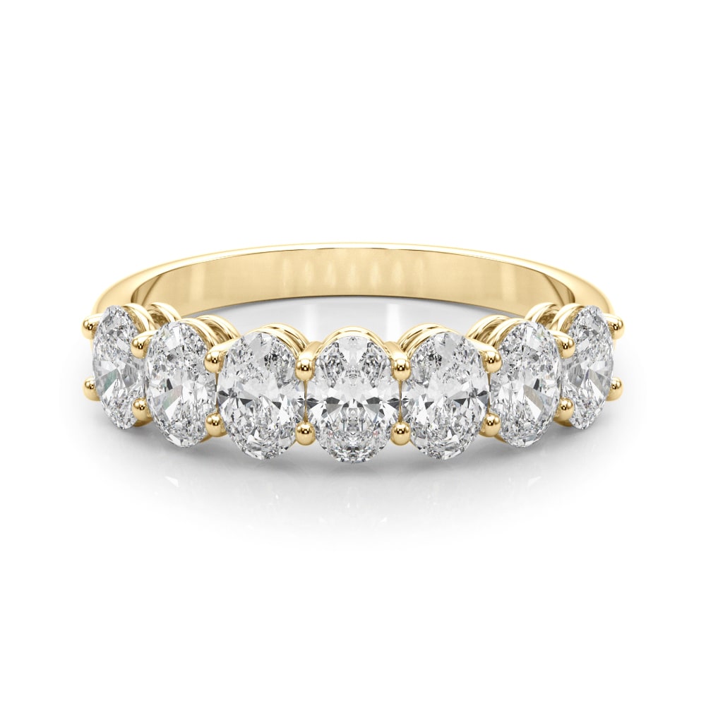 18K Yellow Gold 1 ct tw Diamond Wedding Ring