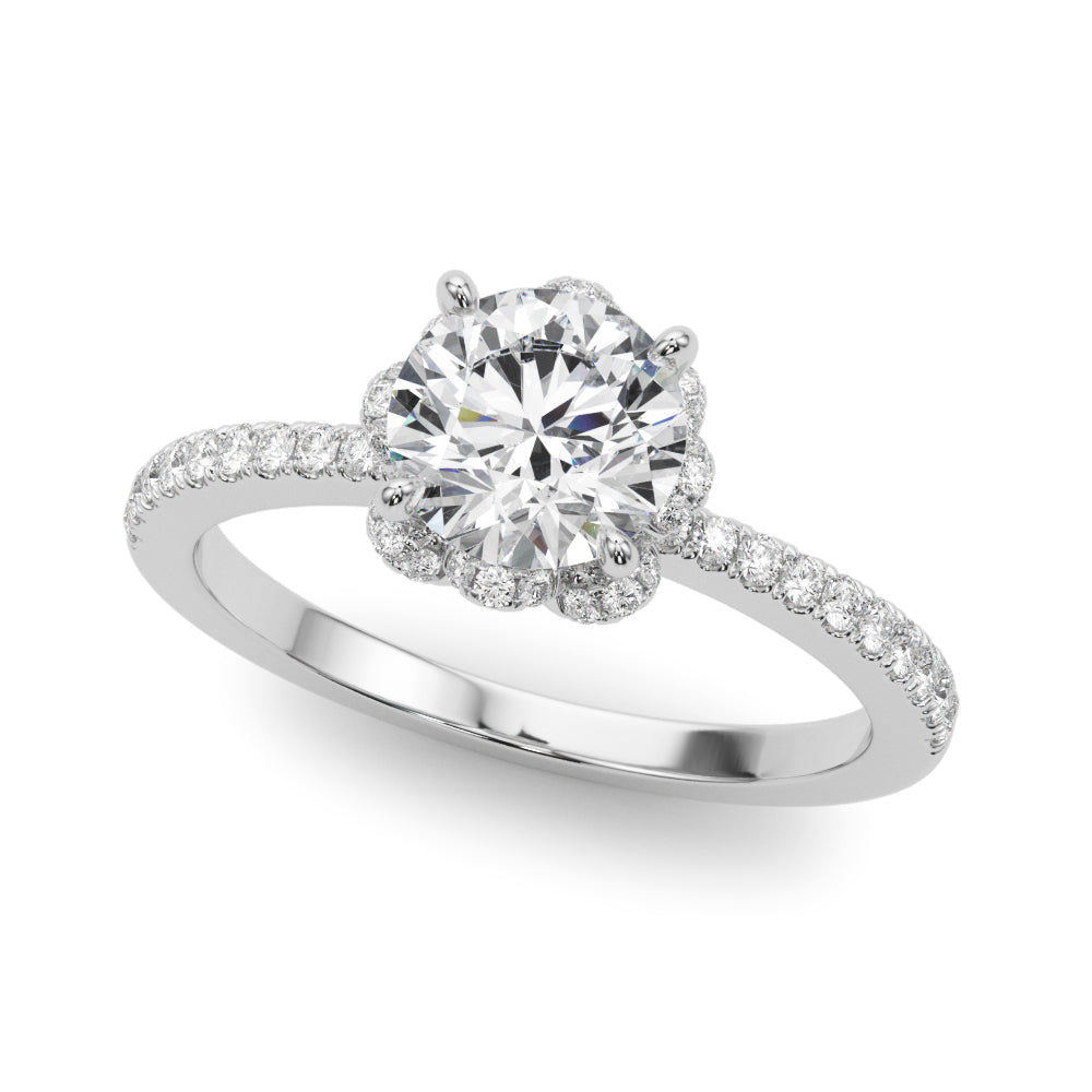 Style# 85328 Halo Diamond Engagement Ring