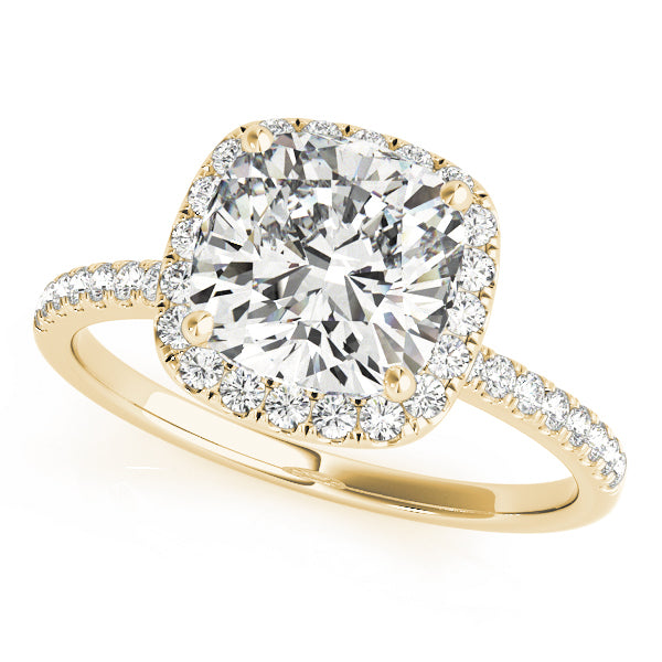 Style# 50893-E Halo Diamond Engagement Ring