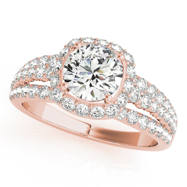 Style# 50829-E Halo Diamond Engagement Ring