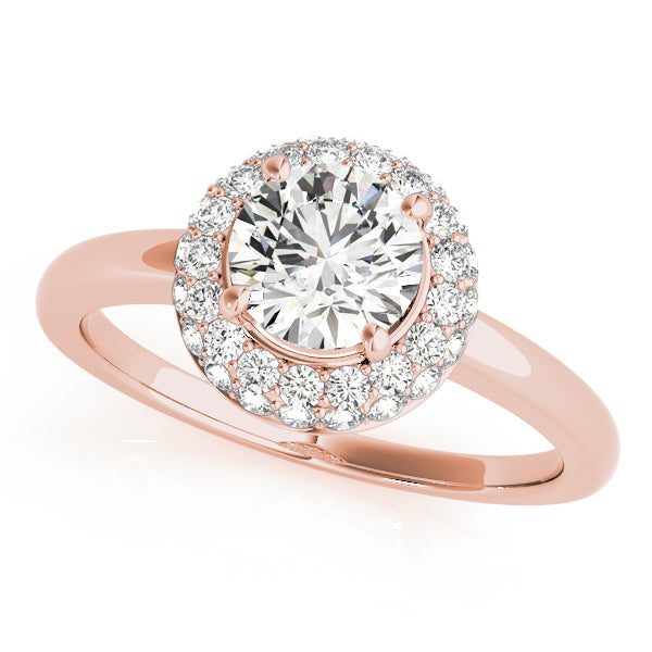 Style# 50533-E Halo Diamond Engagement Ring