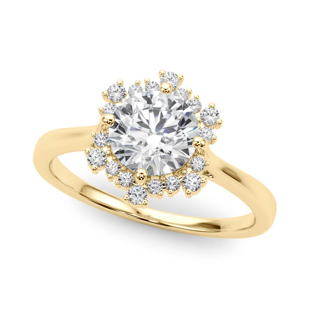 Style# 85266 Halo Diamond Engagement Ring