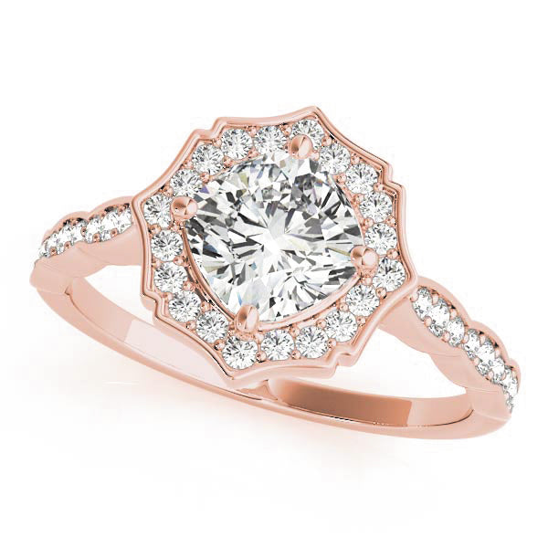 Style# 84997 Halo Diamond Engagement Ring