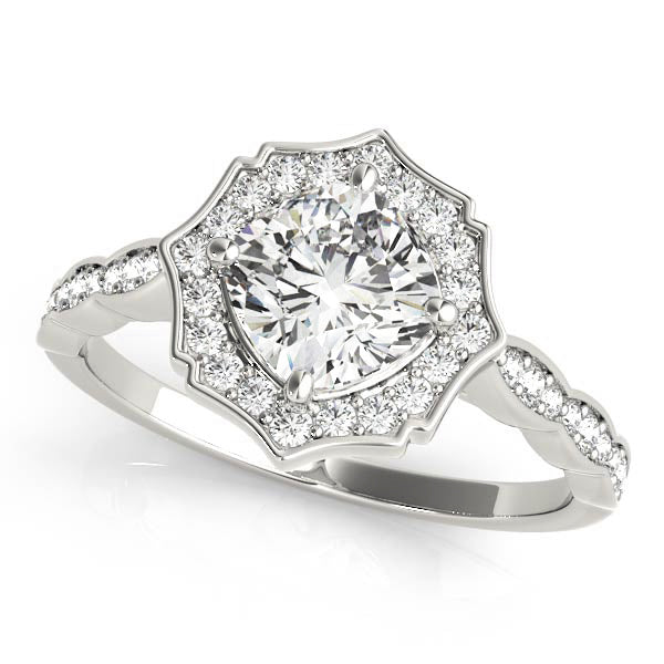 Style# 84997 Halo Diamond Engagement Ring