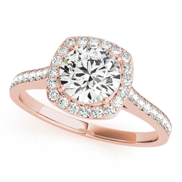 Style# 50892-E Halo Diamond Engagement Ring