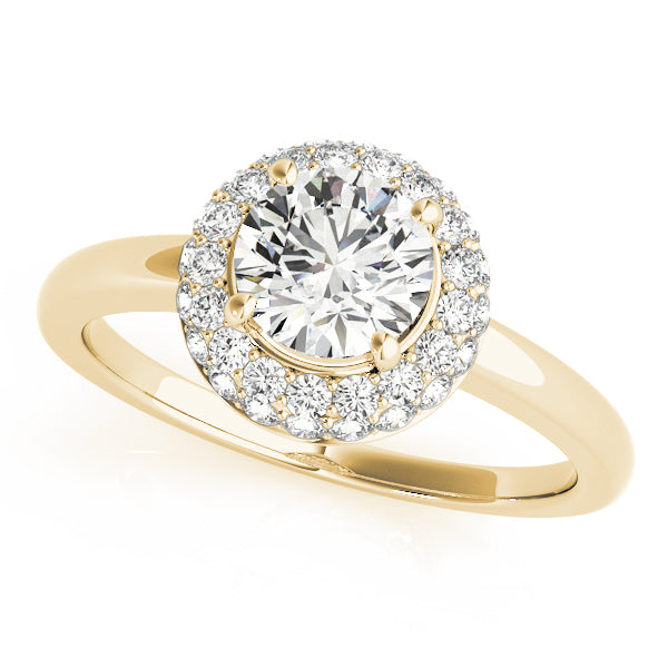 Style# 50533-E Halo Diamond Engagement Ring