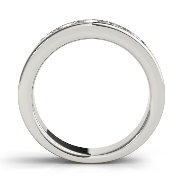 Platinum White Diamond Wedding Ring