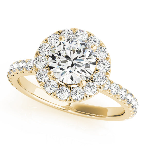 Style# 50838-E Halo Diamond Engagement Ring