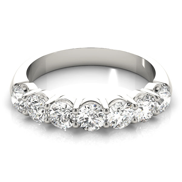 14K White Gold Diamond Wedding Ring