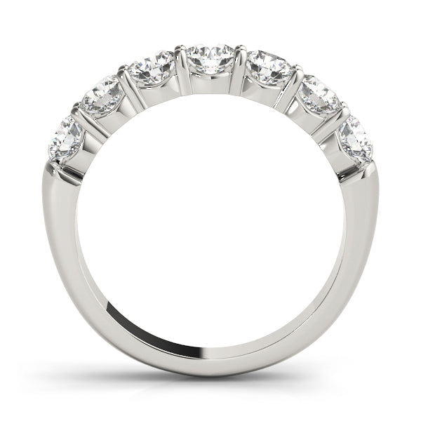 14K White Gold Diamond Wedding Ring