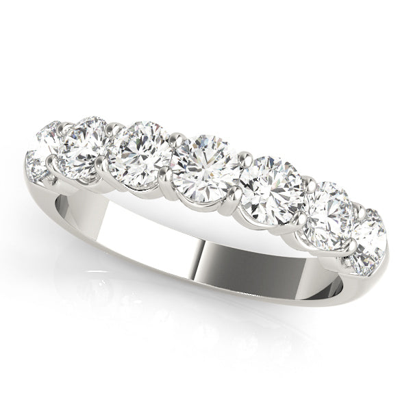 14K White Gold Diamond Wedding Ring