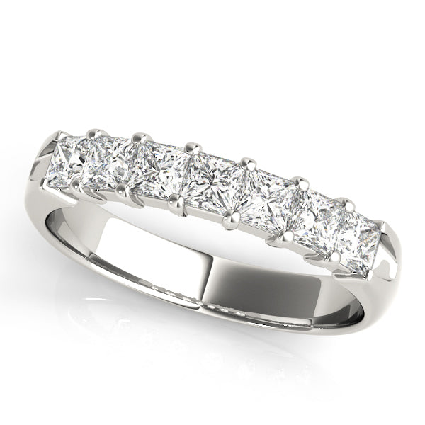 14K White Gold Diamond Wedding Ring