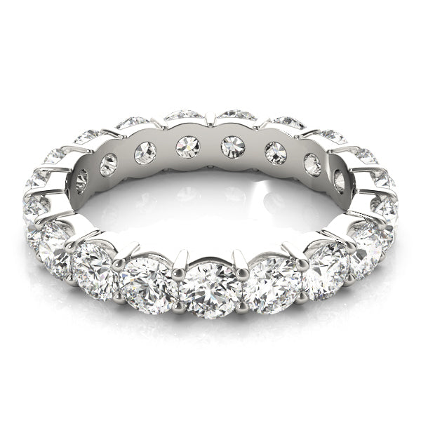 Platinum White Diamond Wedding Ring