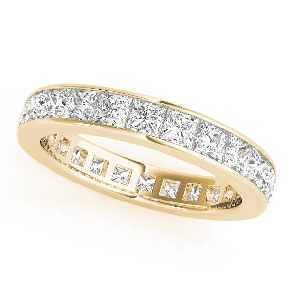 18K Yellow Gold Diamond Wedding Ring